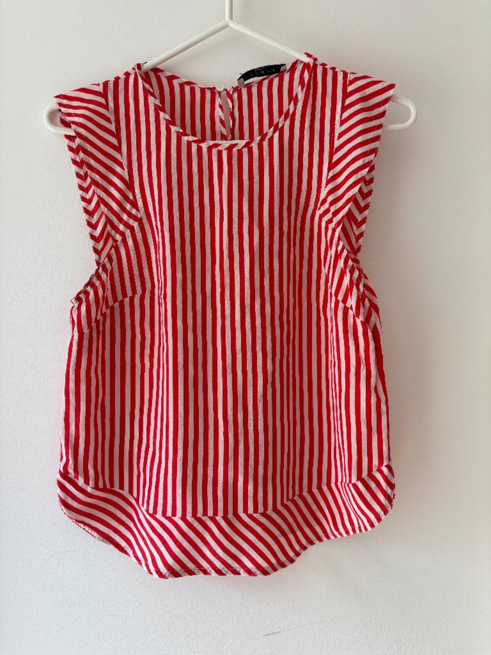 Sandro Silk Striped Top